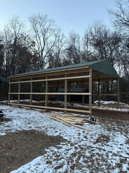 Silver’s Excavation and Construction: Pole Barns Construction Project
